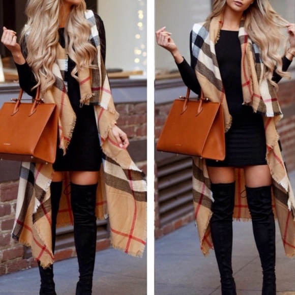 DARLING Tops - 'DUSTER' PLAID VEST